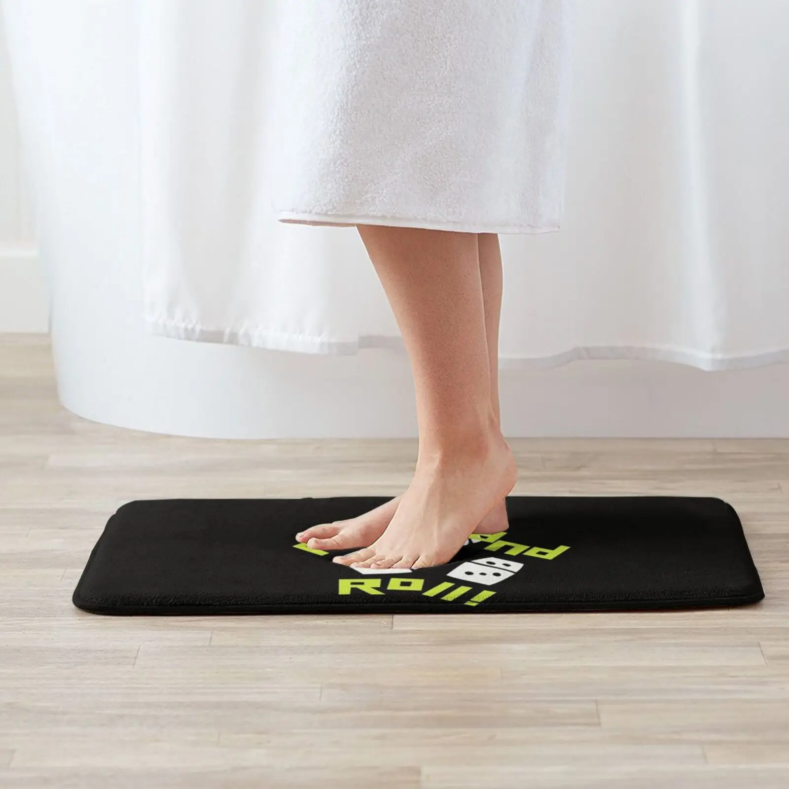 Рок-н-ролл музыкальный любовник дизайнерский коврик нескользящий