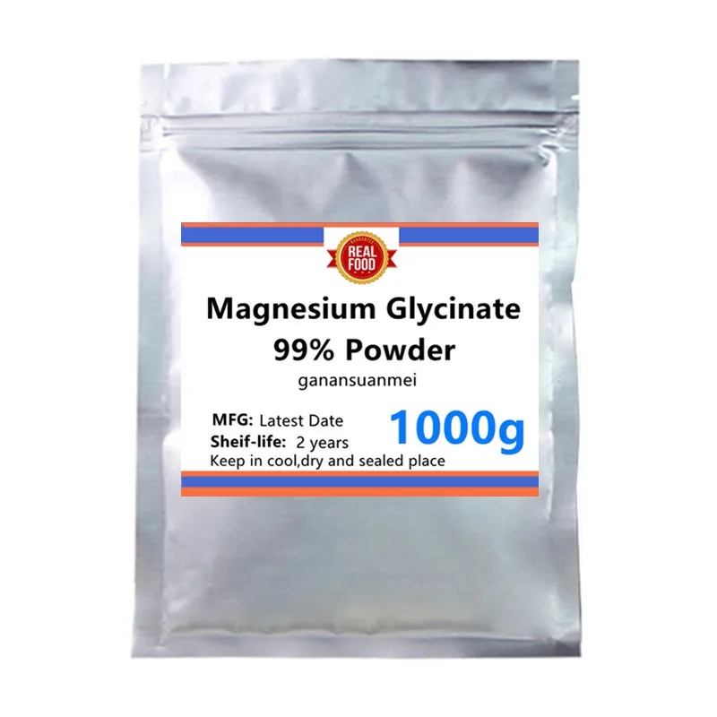 

50-1000g 99% Magnesium Glycinate,Free Shipping