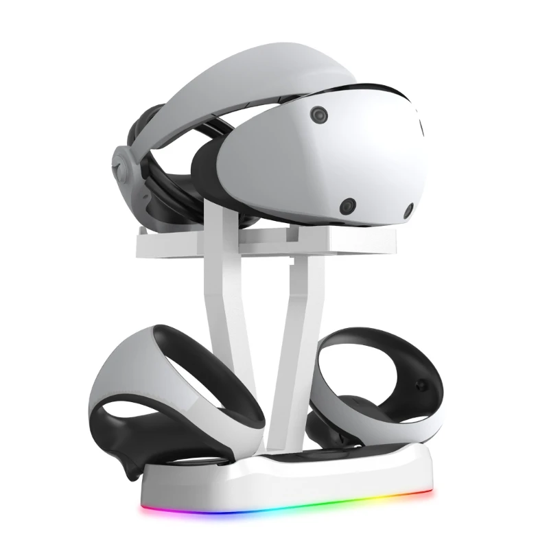 

Зарядная база для джойстика для PS VR2. Док-станция для зарядки с ручкой и лампочкой-дисплеем. Геймпад DXAC.