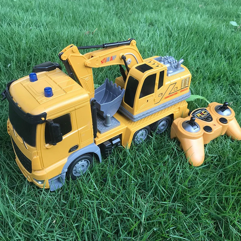 

Best Wireless Remote Control Four-way And Six-way Project Dump Truck Water Spray Firesimulation Sound Effect Light Childrens Toy