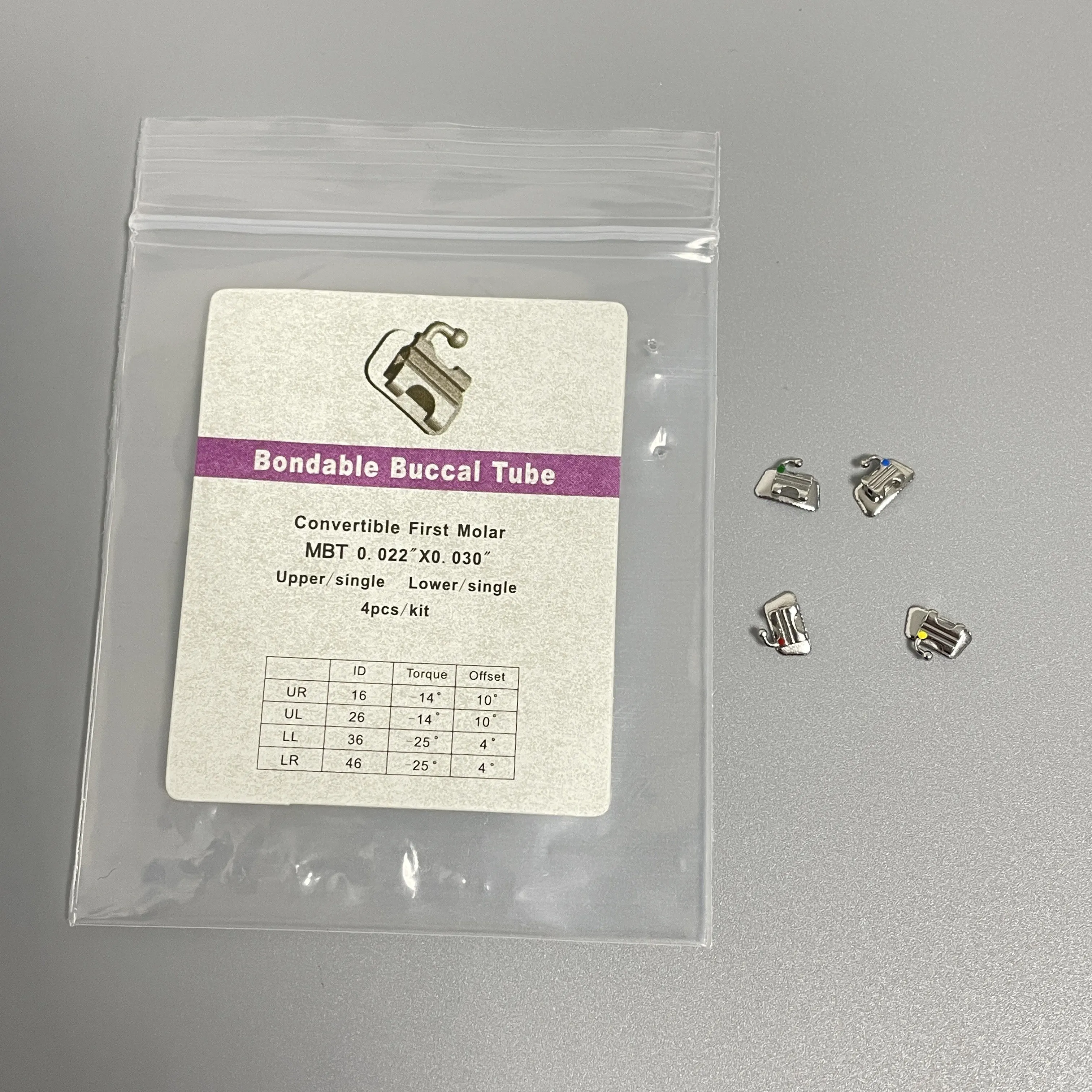 10/20/50/100 упаковок букальная трубка MeshBase MBT 1St 022 Single Convertible