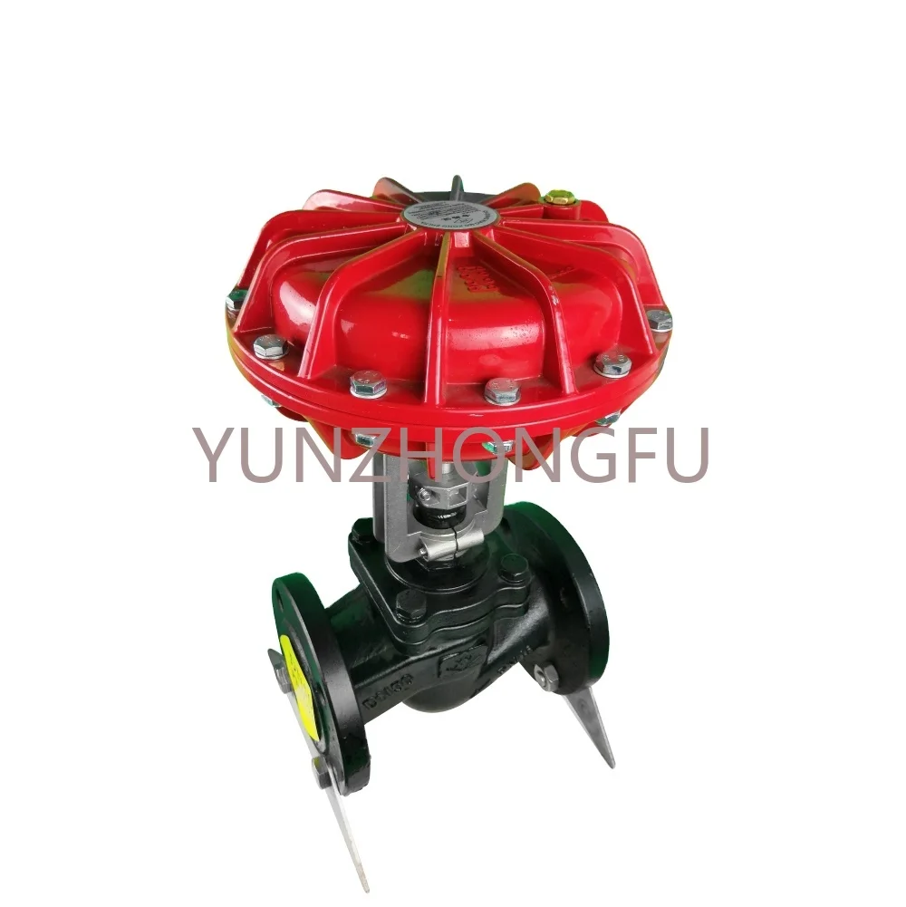 

PN16 Pneumatic Multi-Spring diaphragm Casting iron Steam Pipe Temperature Control Valve for dyeing machine