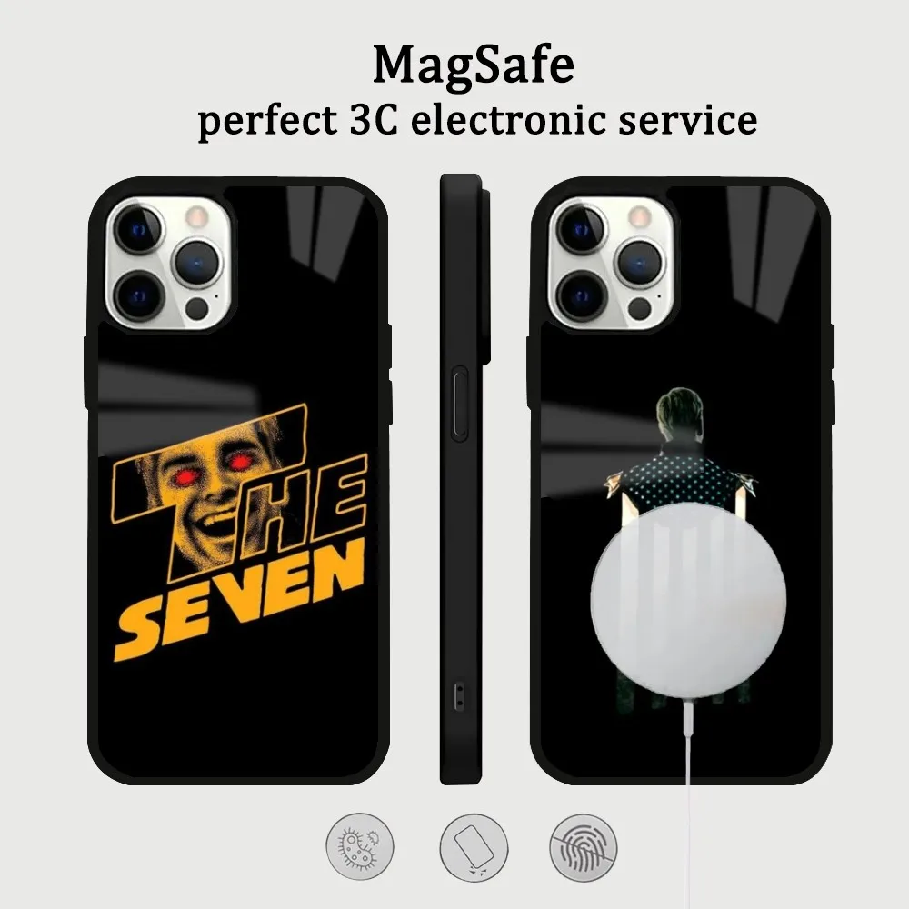 Чехол для телефона H-Homelander B-Boys iPhone 16 15 14 13 12 11 Pro Max Plus Mini Magsafe Mirror беспроводной