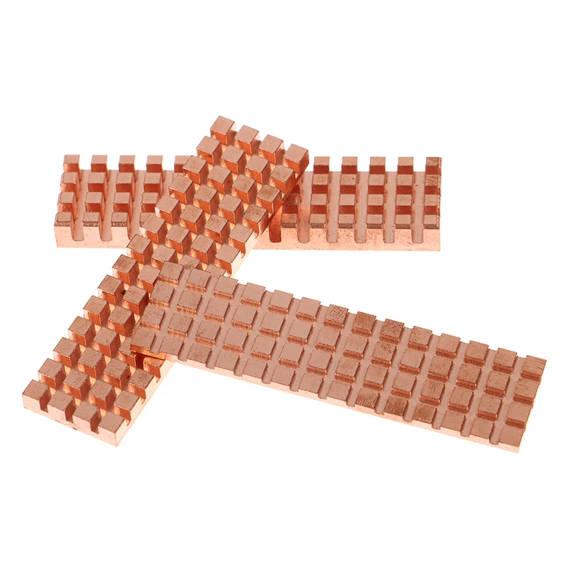 Медный радиатор для компьютера M.2 2280 PCI-E NVME