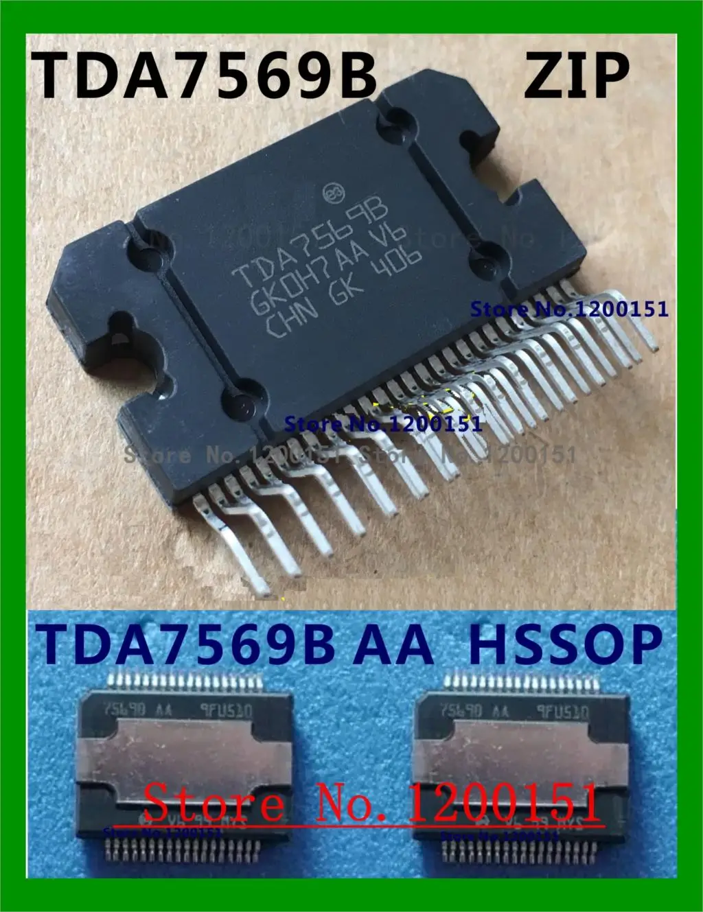 TDA7569 TDA7569B ZIP TDA7569B AA HSSOP