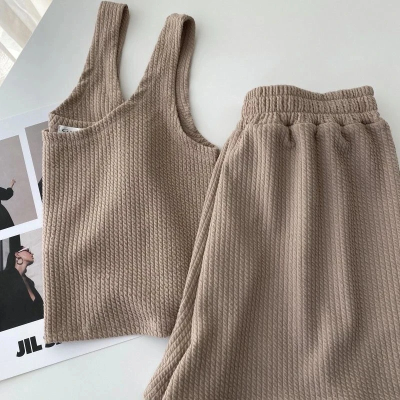 

Summer Women's Pajamas Set Sleeveless Top Sleepwear 2 Piece Set Pijamas Feminino Suits with Shorts Casual Loungewear Nightie