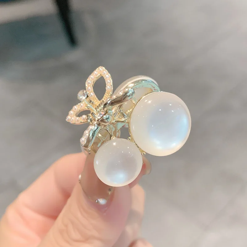 

Новинка, модная Опаловая искусственная зажим, Милая челка на лоб для девушек, маленькая заколка для волос, заколка для волос разбитого разме...