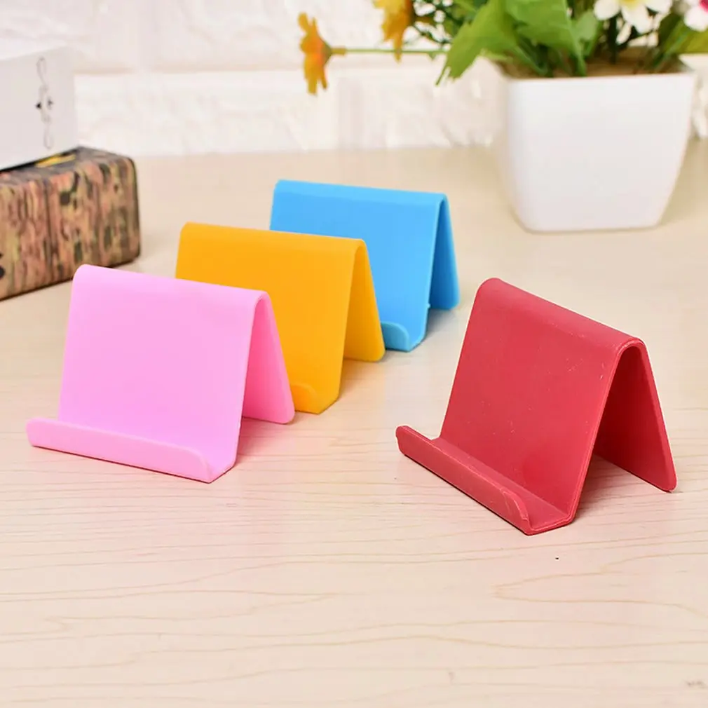 

Color random Portable Mobile Phone Holder Candy Fixed Holder Home Supplies kitchen accessories decoration phone dropshipping