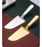 cake knife dinner long handle shovel royal server embossment effect pizza dessert dinnerware set 1pcs