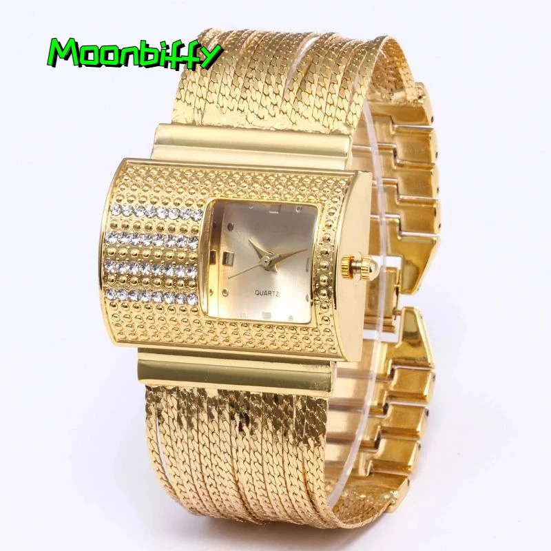 

Creativity 2022 Fashion Luxury Ladies Wrist Watches Top Brand Gold Steel Strap Waterproof Women's Bracelet Watch Zegarek Damski