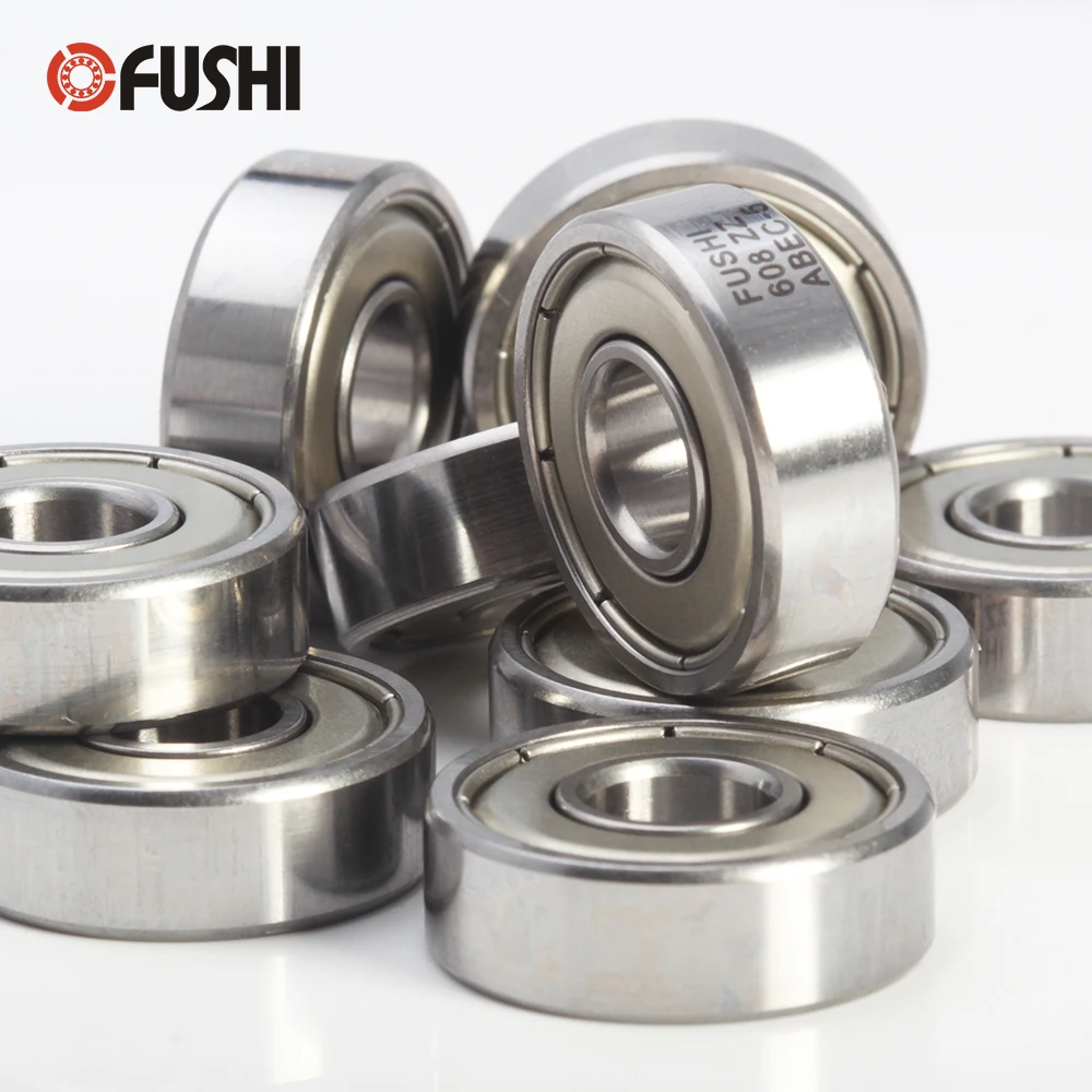 608zz подшипник 8x22x7 мм (10 шт.) ABEC-5 Skate коляска миниатюрный 608 ZZ мяч Подшипники 608Z 2z -