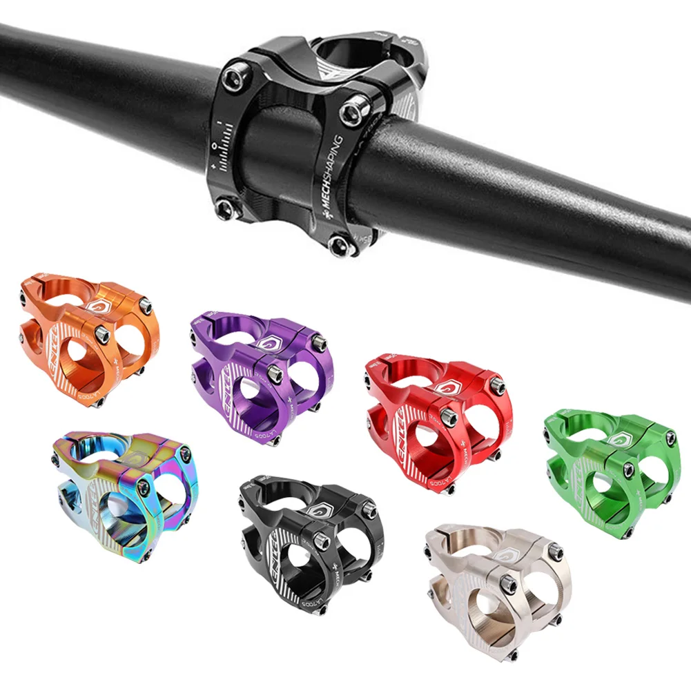 

Ultralight Bicycle Stem MTB Mountain Road Bike Handlebar Short Stem 31.8x35MM Fixed Gear Cycling Downhill Riser Part Accessories