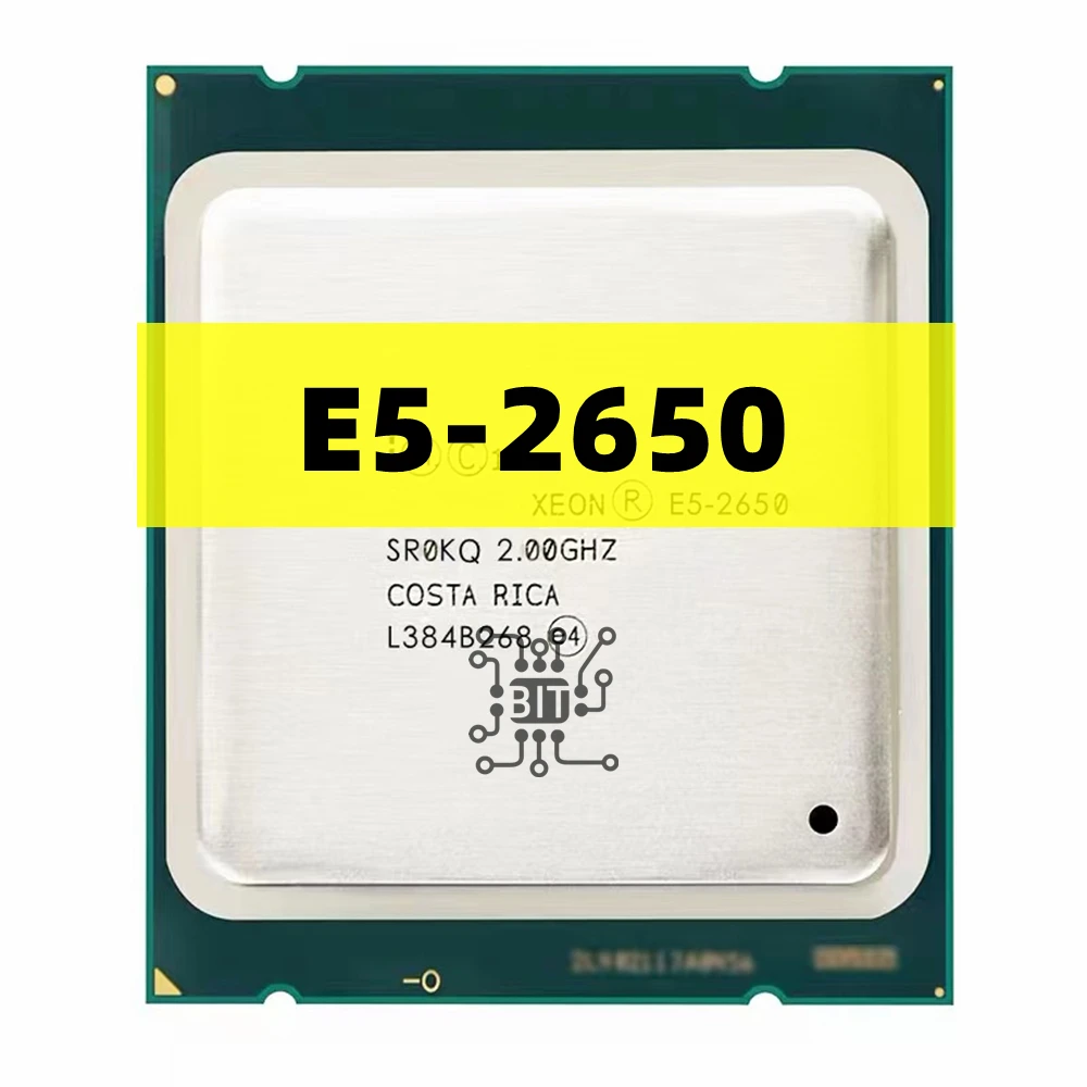 

Used Xeon Processor E5-2650 C2 SR0KQ 20M Cache/2.0/GHz/8.00 GT/s 95W LGA 2011 E5 2650, sell E5 2670 2660 CPU Free Shipping