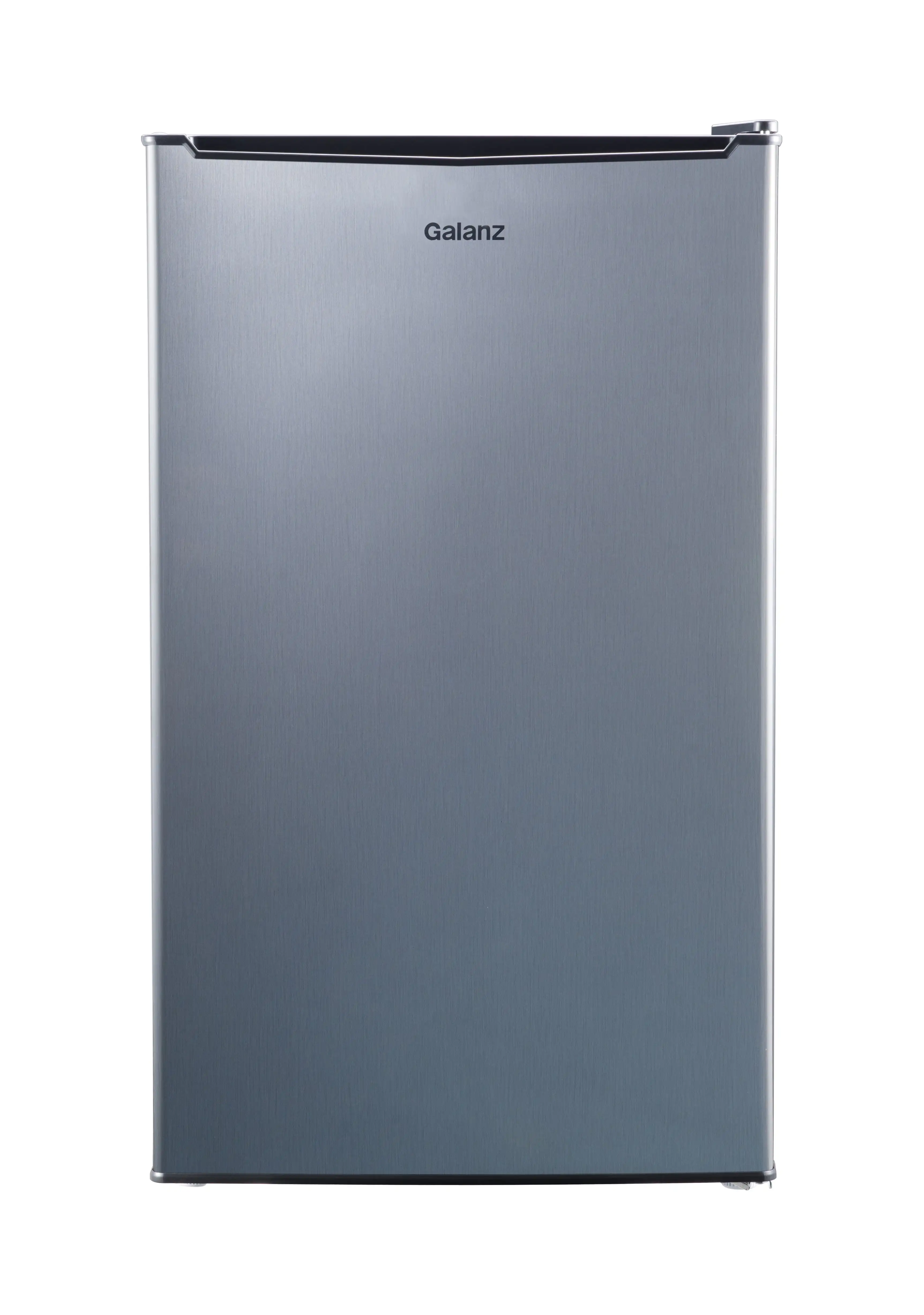 

3.3 cu ft One Door Mini Fridge （Black,Stainless Steel）