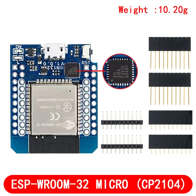 Для Wemos D1 MINI ESP8266 ESP32 ESP-32S WIFI Bluetooth CP2104 макетная плата модуль для Arduino с контактами