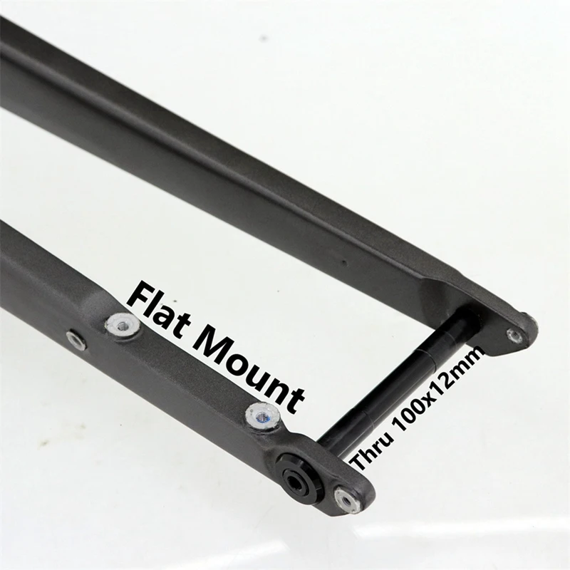 Передняя вилка для шоссейного велосипеда 700C цилиндрический дисковый тормоз из