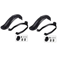 2x rear mudguard and bracket replacement accessory for xiaomi m365m365 pro scooter with screws and screw caps