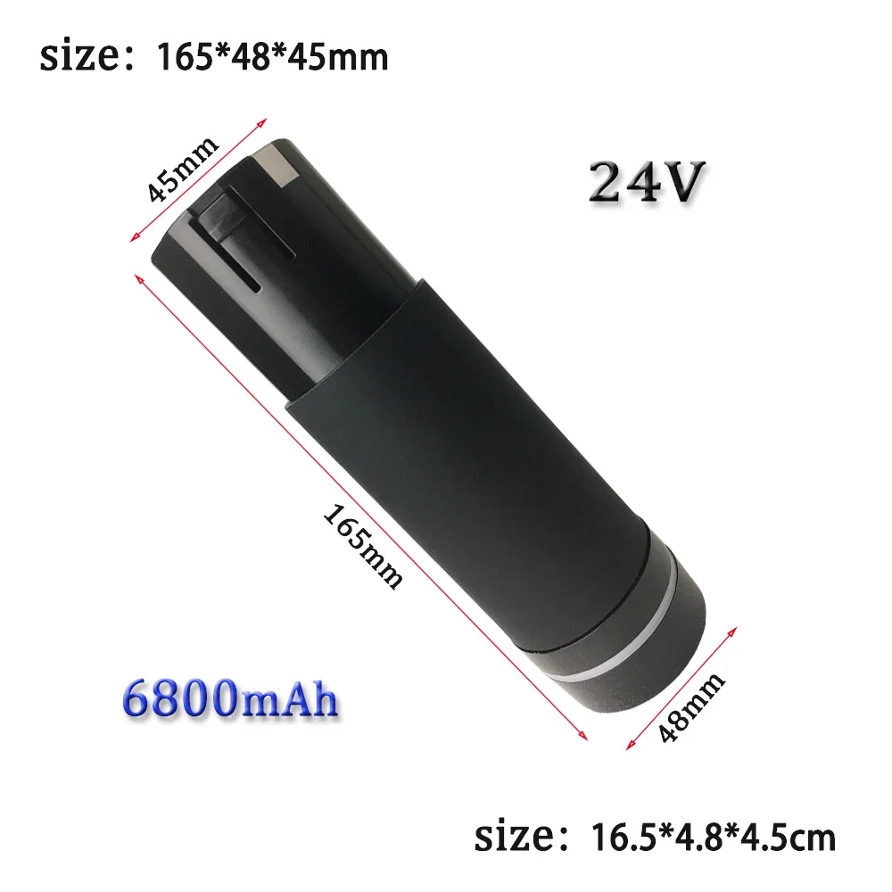 Фото Аккумуляторная литий-ионная батарея 24 в 2500/4800/6800 мА/ч, для замены массажного пистолета №3