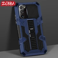 shockproof armor bracket phone case for samsung m11 m12 m21 m30s m31 m32 m51 m52 back cover for galaxy m10s m10 m02 m01s m01core