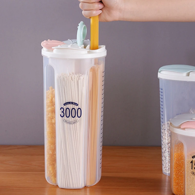 Резервуар для хранения зерен пластиковый отсек емкость кухонный герметичный