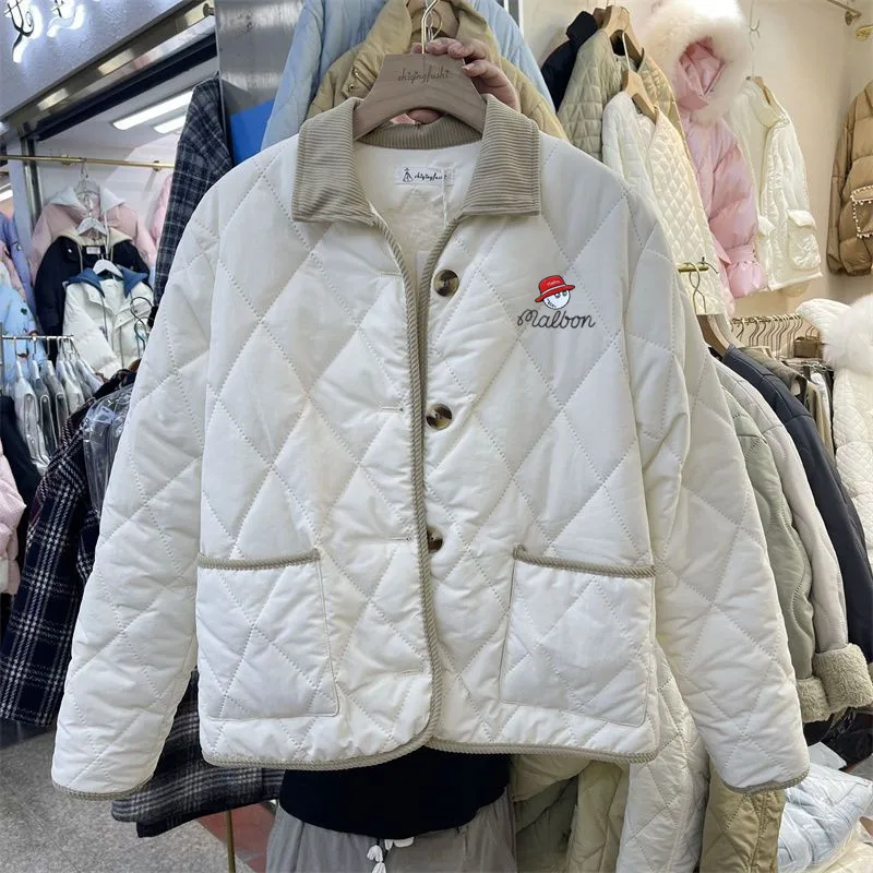 

Malbon Golf 2022 Autumn Winter Women Golf Wear Women's Golf Clothing Horse Keep Warm Jacket Baseball Coats Tennis Windbreak
