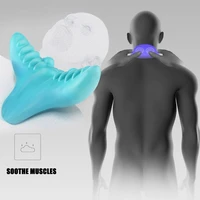 portable neck massage pillow neck shoulder repair cervical spine traction device massaging instrument neck cushion