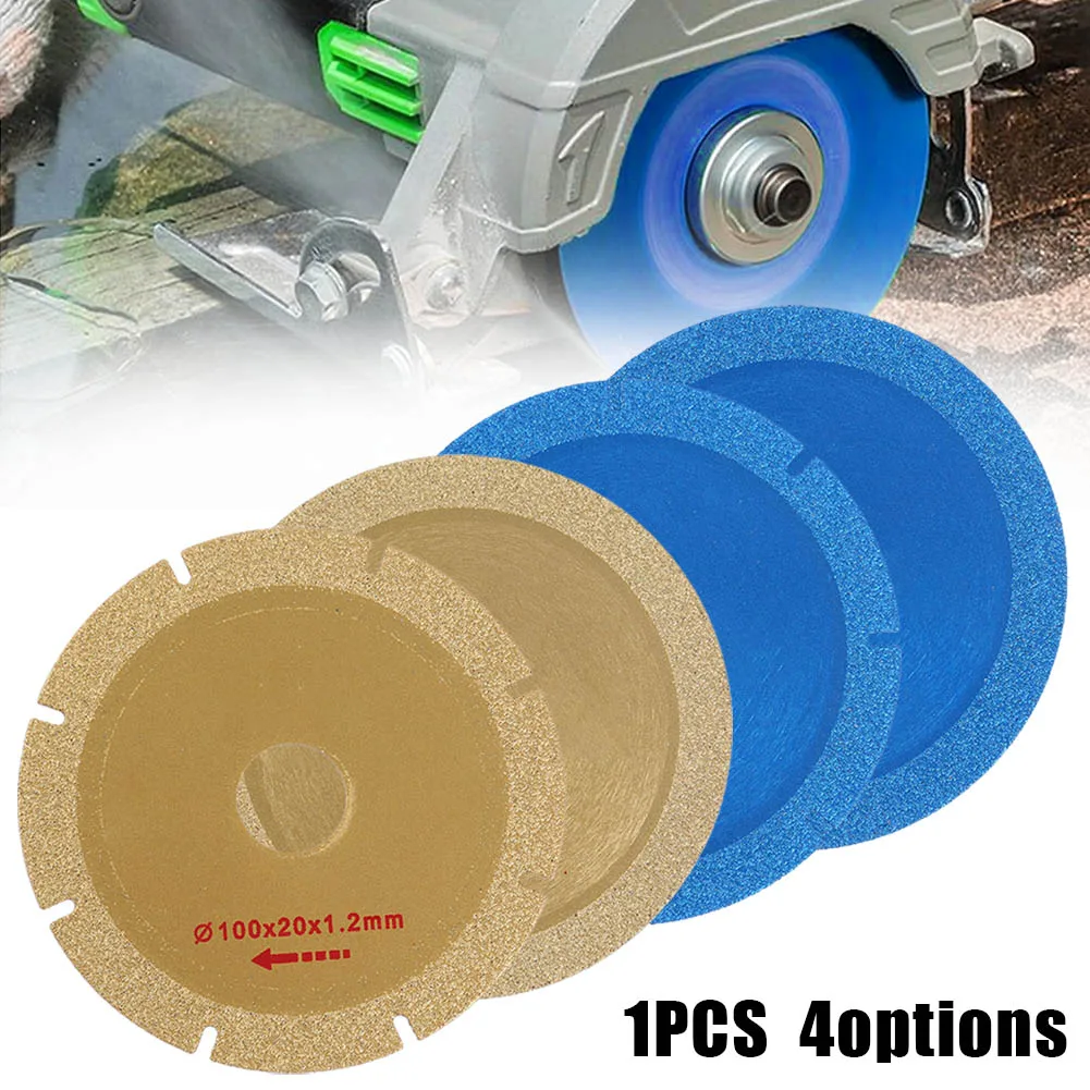

100mm Glass Cutting Disc Diamond Marble Saw Blade Ceramic Tile Jade Special Polishing Cutting Blade Sharp Brazing Grinding Disc