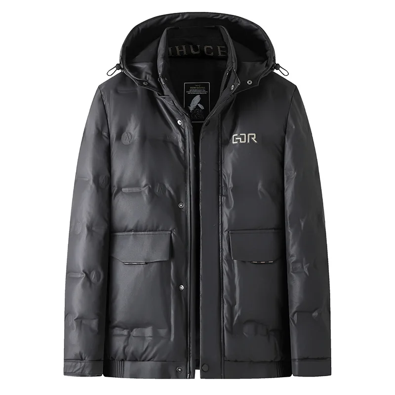 Новое поступление Suepr большая зимняя короткая куртка-пуховик с