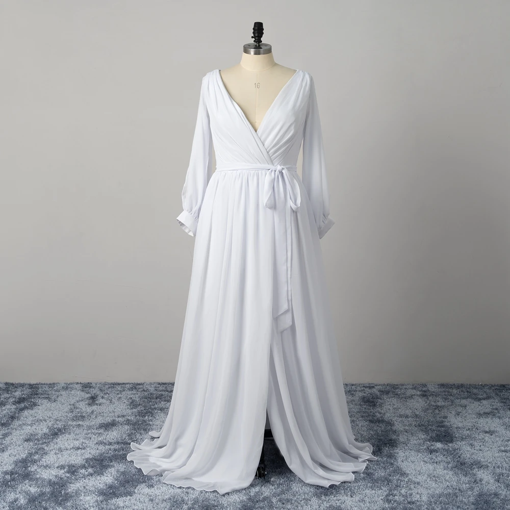 

Простое свадебное платье-трапеция без бретелек, без рукавов, с открытой спиной, в пол, с аппликацией, цвета слоновой кости/Белый, свадебные н...