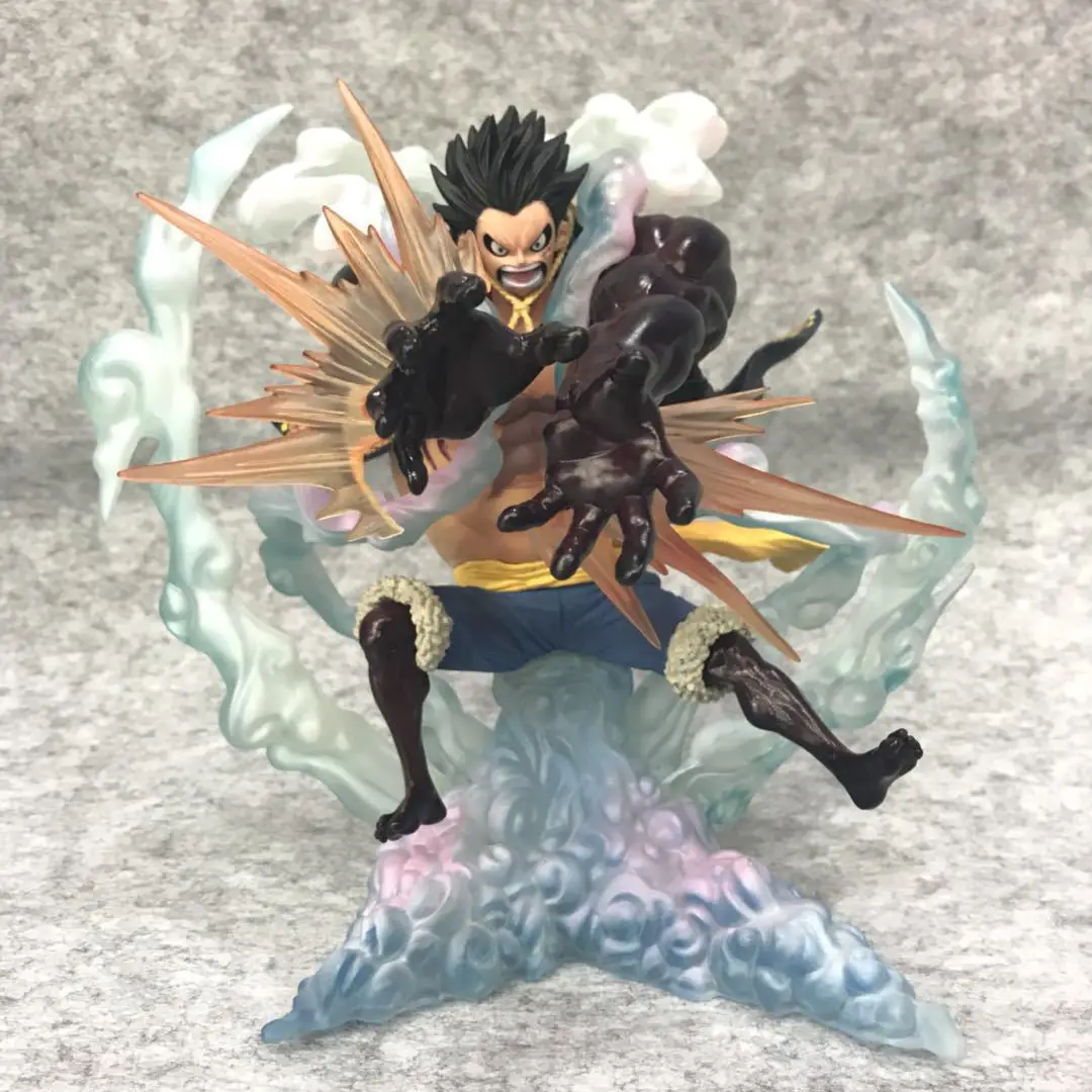 

Anime One Piece Portrait of Pirates Monkey D Luffy Gear 4 Fourth Battle Ver. PVC Action Figure Collection Model Toys Doll 18cm