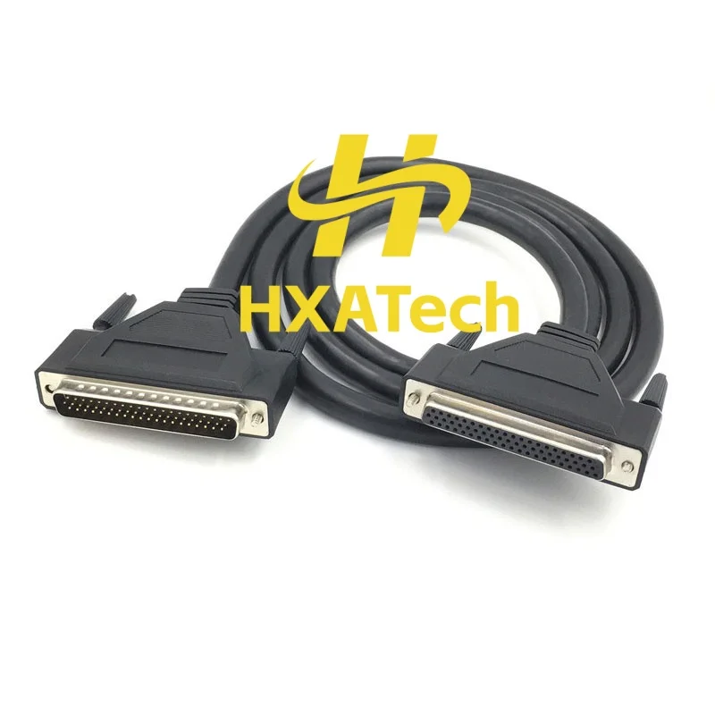 Фото HXATech - Высококачественный медный кабель-удлинитель с разъемами DB62 (мужской-женский), 62-контактный, витая пара, двойная экранировка, кабель для передачи данных. №5