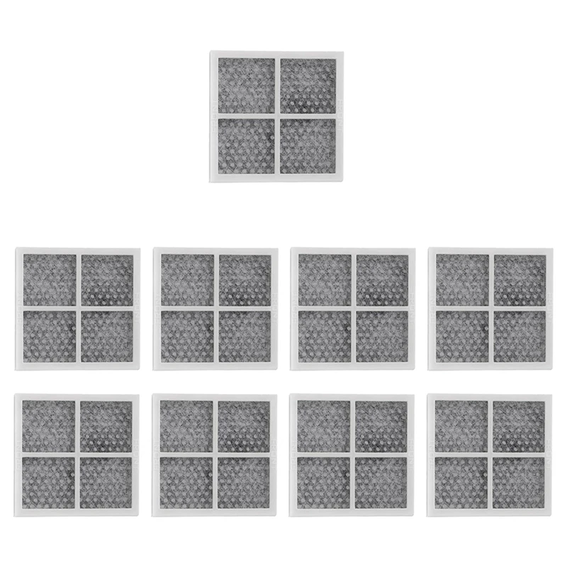 9 Pcs Replacement Air Filter For LG LT120F Kenmore Elite 469918 Refrigerator Adq73214402, Adq73214404