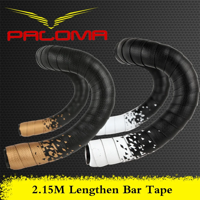 

Bicycle Handlebar Tape 2.15m Lengthen Road Bike Handlebar Tape Soft Touch Cycling Bar Wrap Non-slip Bar Grip Cover Bike Part