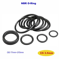 o ring cs 3 5mm ring seal gasket rubber oil seal seals automobile sealing flat ring washer faucet pipe tube seal od 77mm370mm