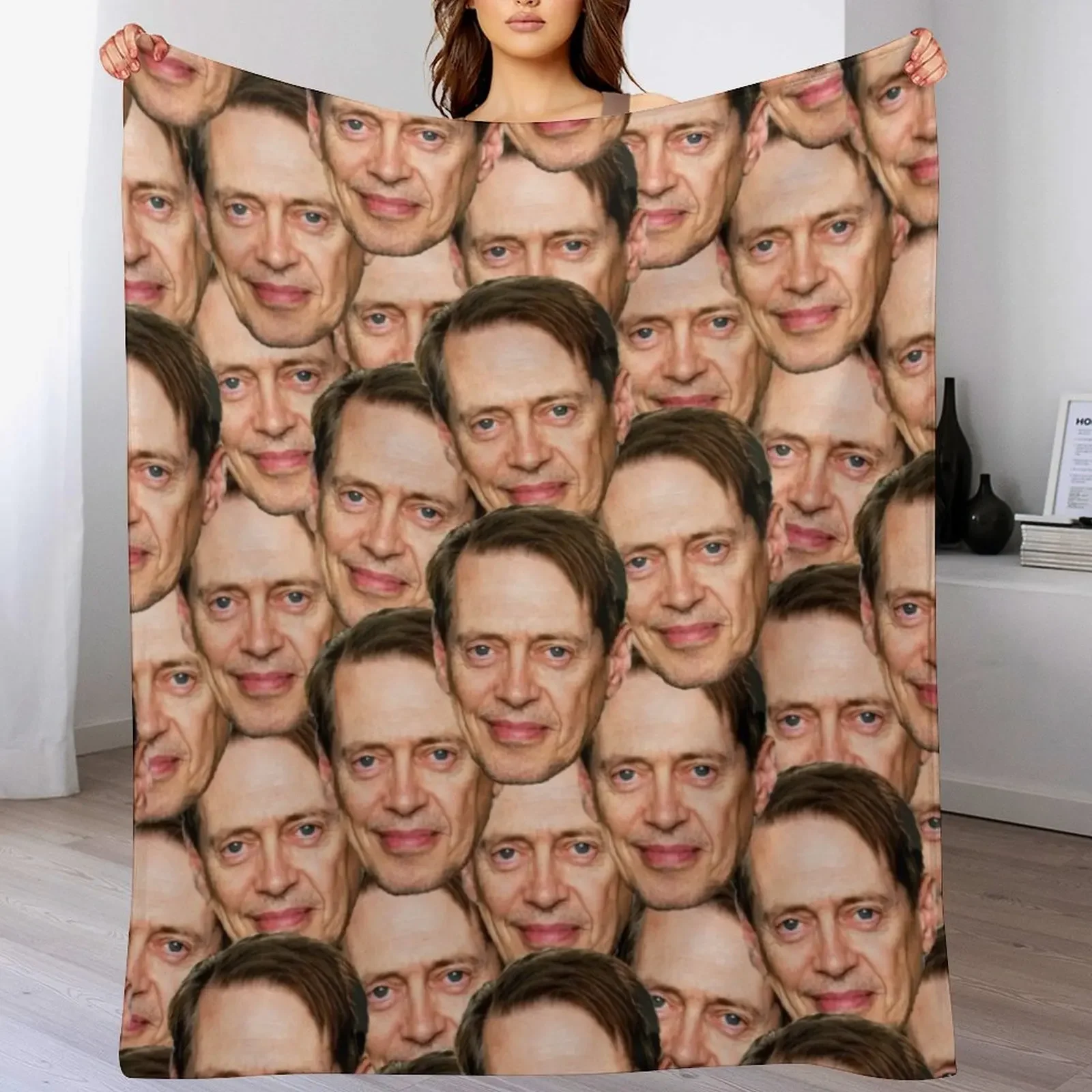 Steve Buscemi трендовый дизайн головы Плед Мягкий плед Очень большой Дизайнерские