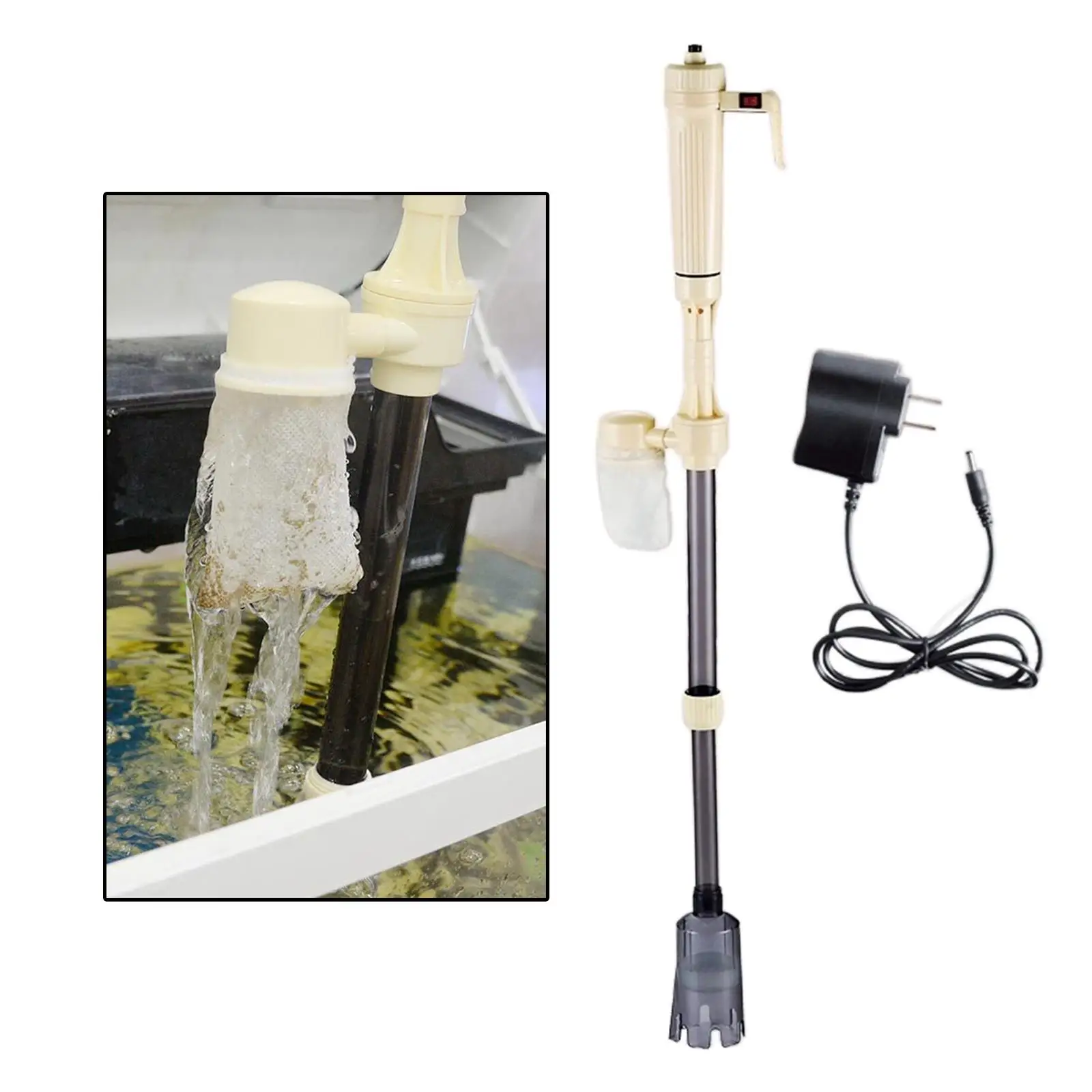 Фото Аквариумный гравий CLEAner Электрический вакуумный аквариум CLEAner, 3 №5