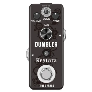 Keytars LEF-315 Guitar Dumbler Effect Pedal For Electric Guitar With Medium Low Distortion Mini Size True Bypass