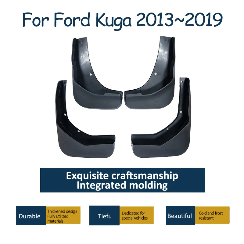 4x автомобильные крылья для Ford Kuga Escape 2 MK2 2013 ~ 2019 передние и задние колеса