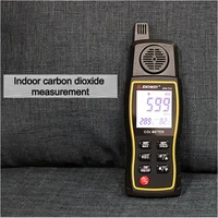 sw 723 handheld carbon dioxide detector co2 meter gas tester high precision pm2 5 air quality analyzer smart lcd gas detector