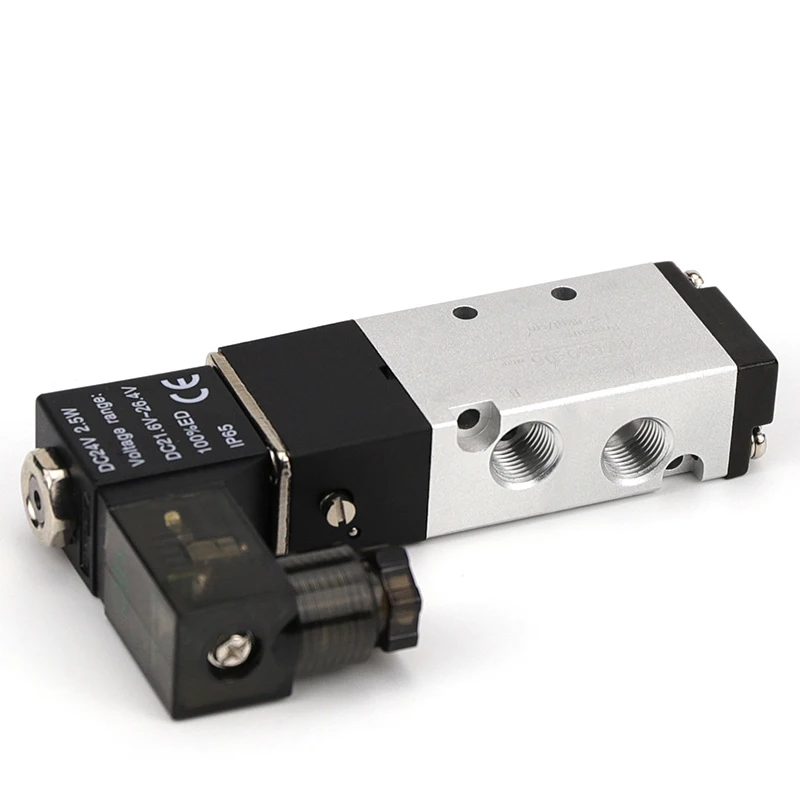 Электромагнитный клапан 4V110-06 1/8 12 В 24 110 220 5 ходовых отверстий 2 положений