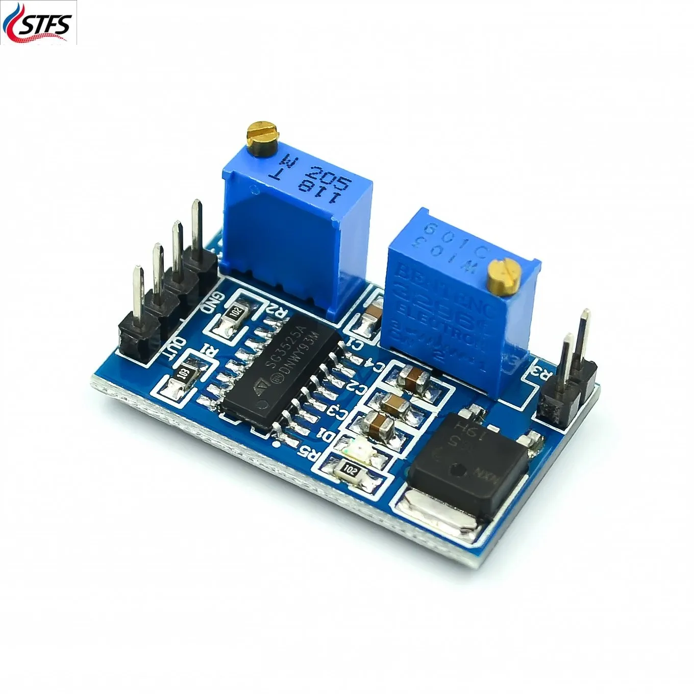 

SG3525 PWM controller module frequency adjustable duty ratio adjustable waveform generator