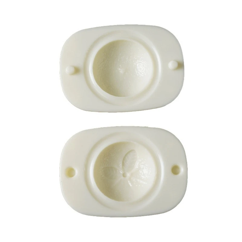 

50g Moon Cake Mold Cartoon Orange Shaped DIY Baking Mold for Mid-Autumn Festival