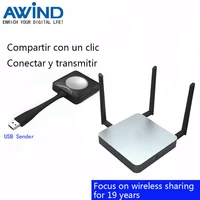 awind wp 2200 wireless presentation system wireless hdmi true plug play screen sharing visual system solutions