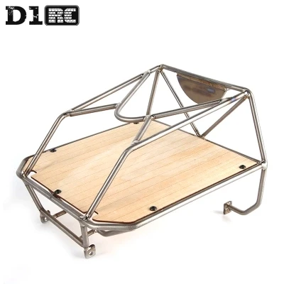 D1RC оригинальная высококачественная металлическая задняя клетка для Axial AX80046 SCX10 AX90022 Crawler RC