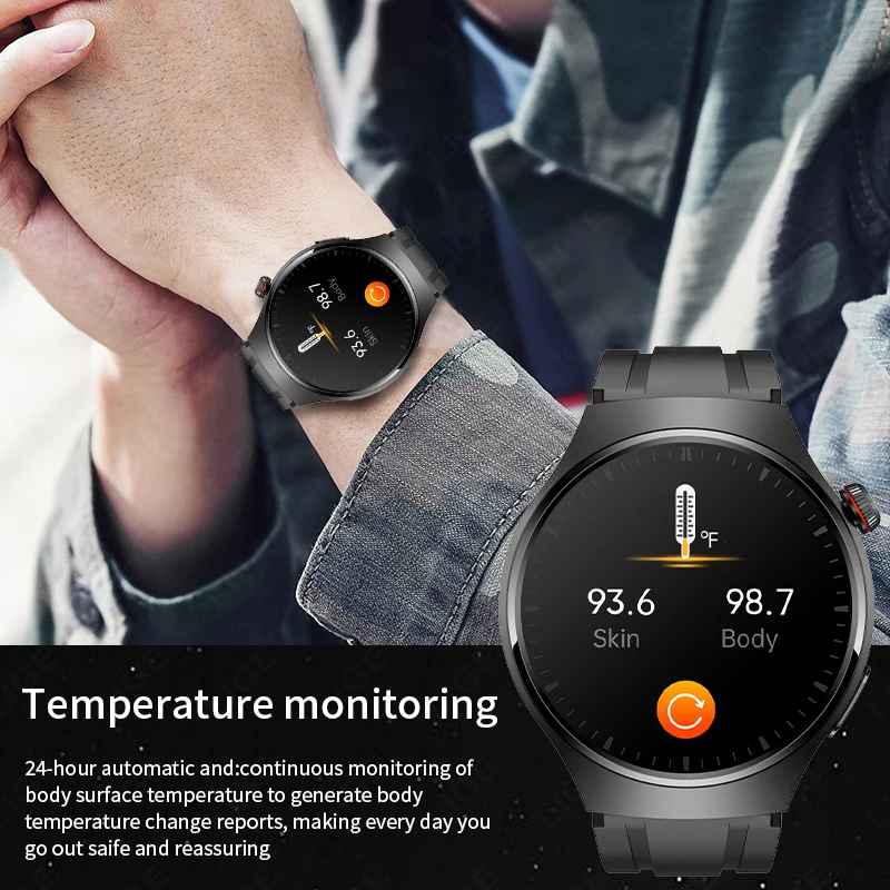 Водонепроницаемые мужские смарт-часы LIGE AI цвет в ассортименте