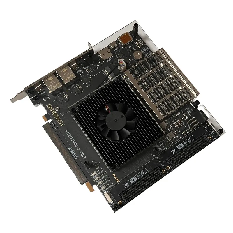Фото XCZU19EG-F Плата разработки FPGA MPSoC XCZU19EG FMC HPC QSFP28 100G Оптический порт PCIE3.0 №1
