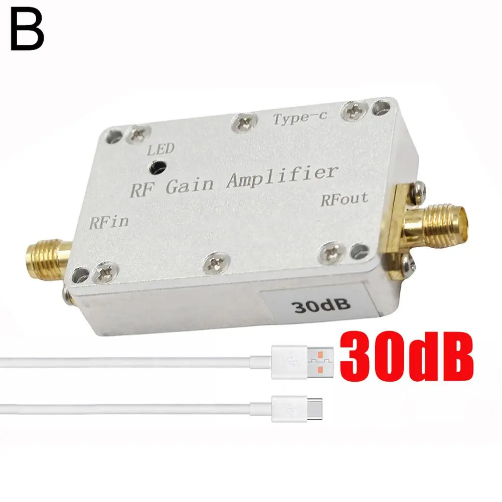 Приемник высокой плоскости 50 м-6 ГГц усилитель сигнала LNA оборудование 20 дБ датчик