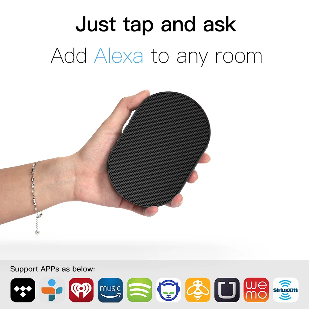 GGMM портативный Bluetooth динамик открытый беспроводной умный 10 Вт стерео музыка