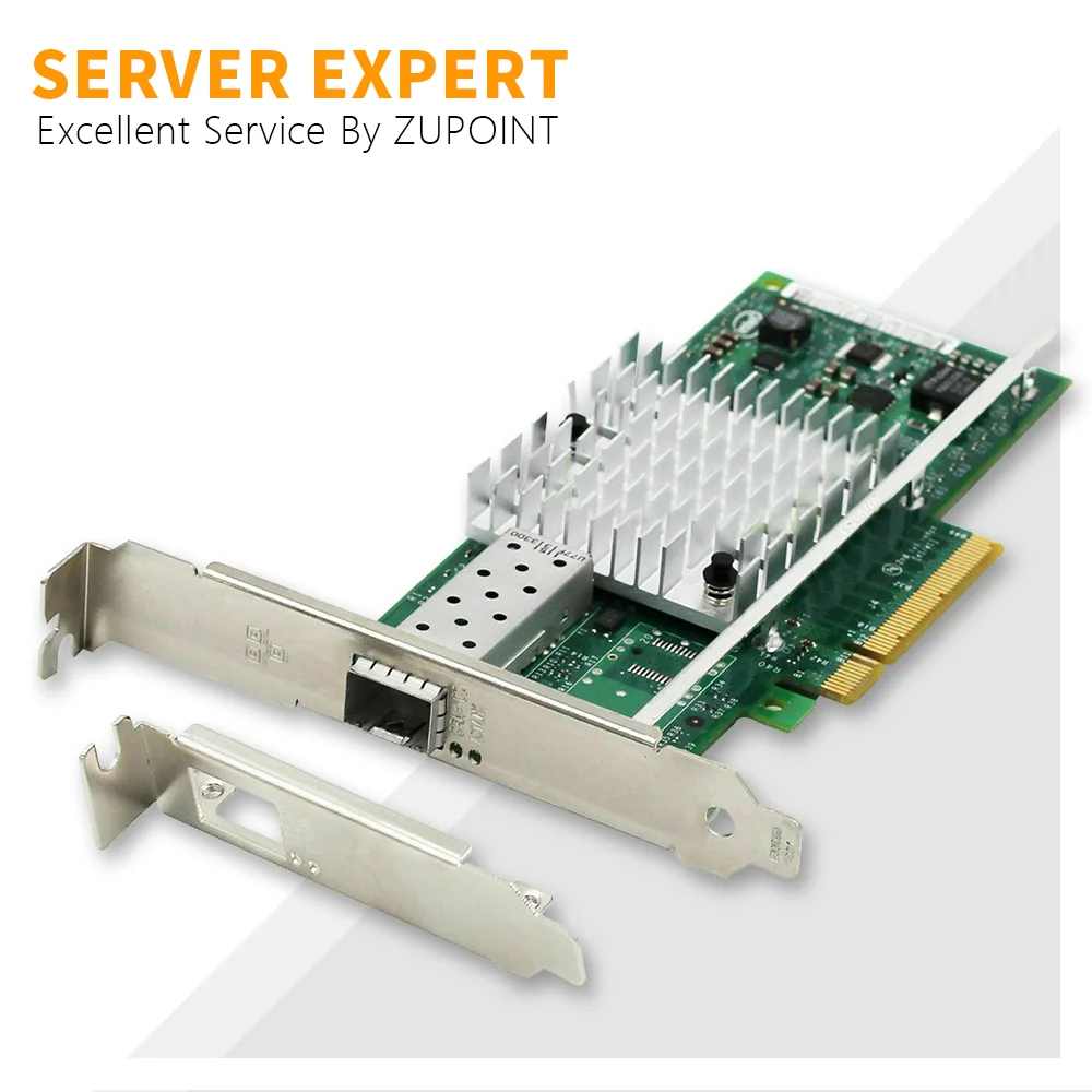 ZUPOINT X520-DA1 E10G41BTDA 10GbE Ethernet конвертированный сетевой адаптер