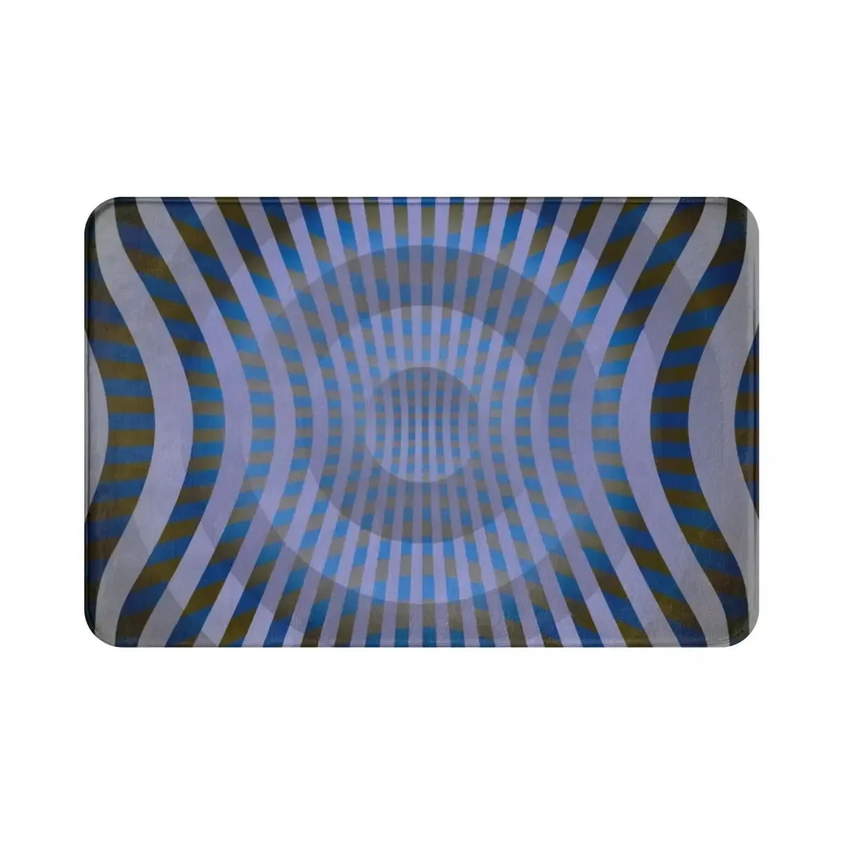 Коврик настенный из полиэстера нескользящий 40 х60 см